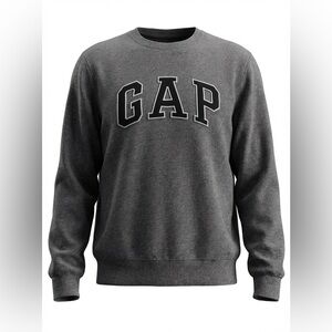 GAP Men's Charcoal Crewneck Sweater